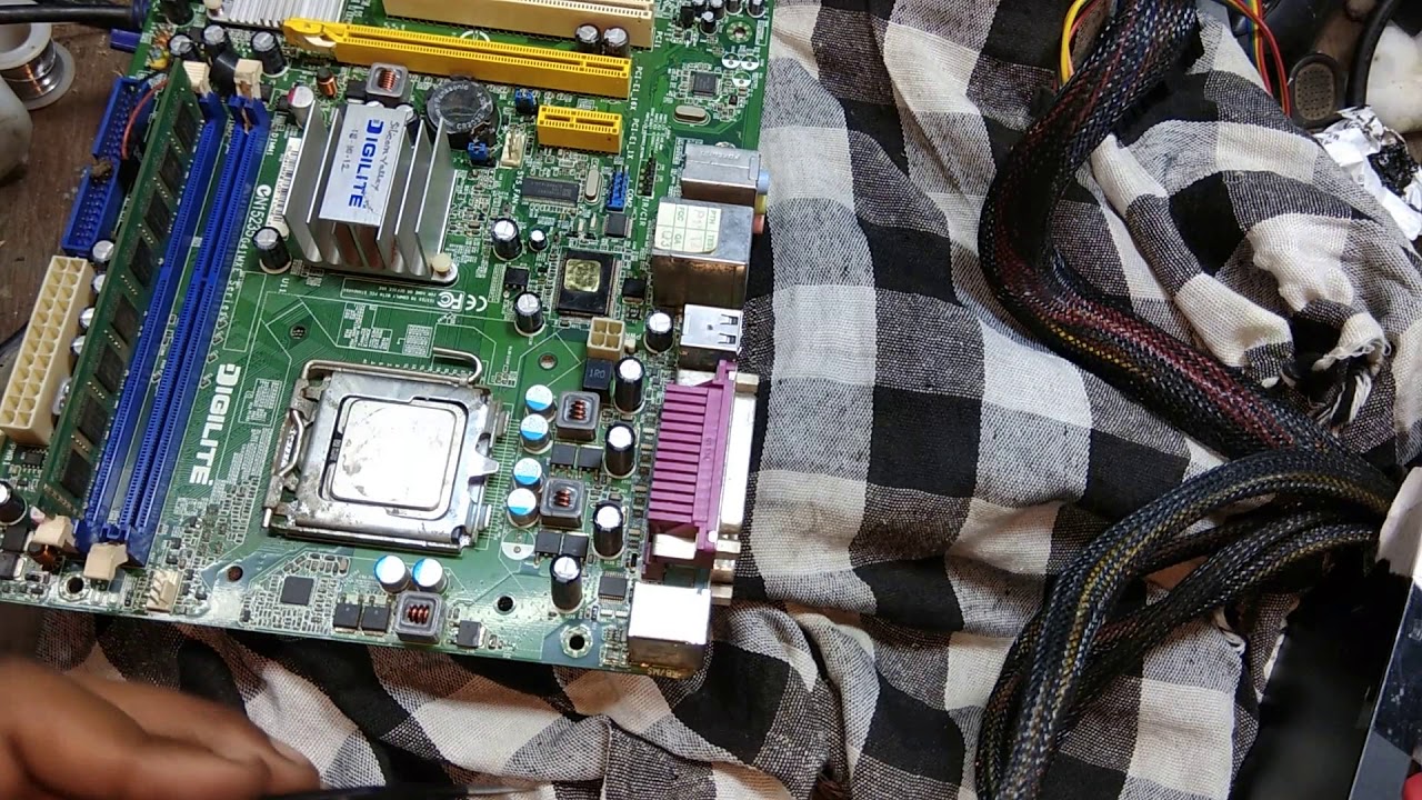 motherboard vga not working